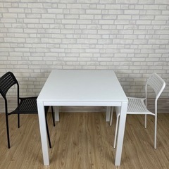 IKEA ダイニングテーブル+チェアセット　MELLTORP ADDE