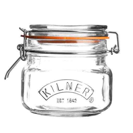 KILNERキルナー 500ml保存容器 0.5L 　密閉性の高いクリップ式