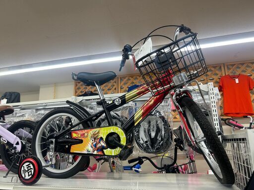 値下げ/ドラゴンボール超/16インチキッズサイクル(自転車)