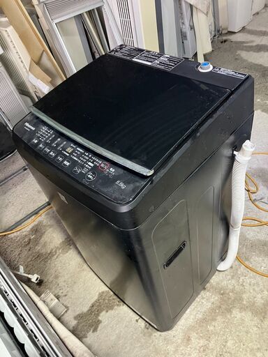 2020年製！！ハイセンス 全自動電気洗濯機 5.5㎏ HW-G55E7KK