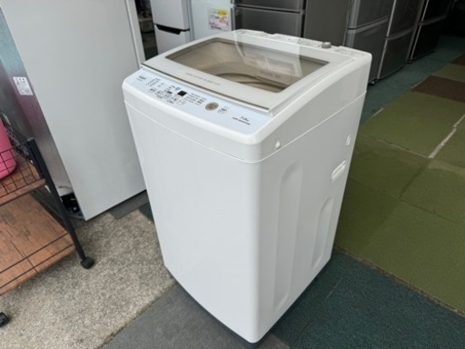 【リサイクルサービス八光】2020年製　アクア　全自動洗濯機 ホワイト [洗濯7.0kg /乾燥機能無 /上開き] AQW-GV70H-W