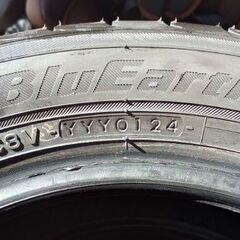 最終値下げ】ヨコハマ ブルーアース 4本 新車外し タイヤ 155 65R 14 Nbox