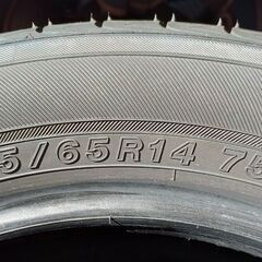 最終値下げ】ヨコハマ ブルーアース 4本 新車外し タイヤ 155 65R 14 Nbox