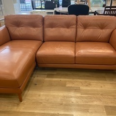 【トレファク高槻店】取りに来られる方限定！【IDC】レザーカウチソファのご紹介です！