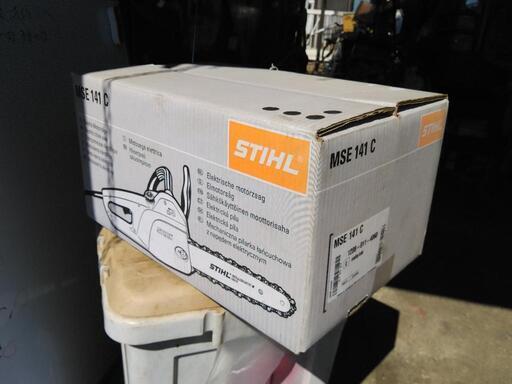 電気チェーンソー新品　スチールMSE141c