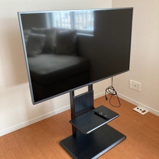 50インチ　FUNAI FIRE TV FL-50UF340 テレビ台付き