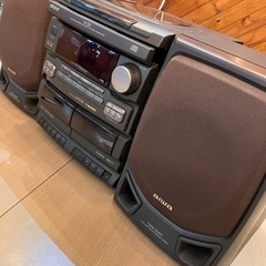 Aiwa コンポ TWIN DUCT＋Aiwaスピーカーのみのセ...