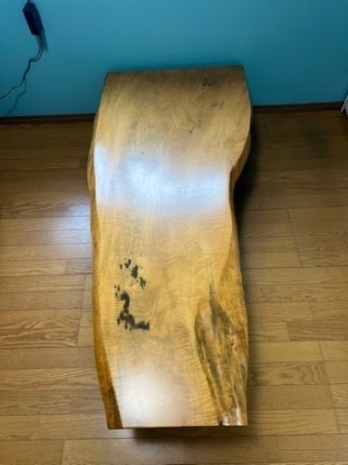 天然　木製テーブル