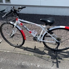 自転車　27インチ　6段変速　オートライト