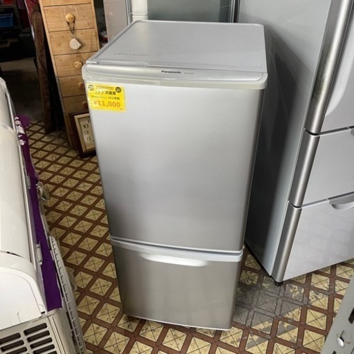 Panasonic 2ドア冷蔵庫 2012年製　NR-B144W-S【リサイクルショップ道楽屋】