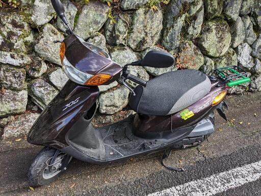 ヤマハ　JOG SA36J　赤紫
