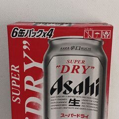 取引決定！　ビール　アサヒ　スーパードライ350m×24缶(１ケ...