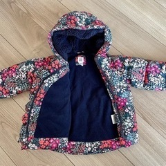 〈babyGAP〉18-24month 女の子 子供冬ジャケット...