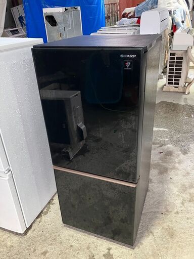 シャープ ノンフロン冷凍冷蔵庫 137L 2ドア つけかえどっちもドア SJ-GD14E-B