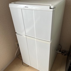 ハイアール2010年製　2ドア冷蔵庫