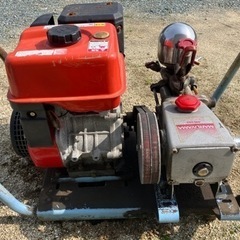 福岡県筑後市にて引取】 動力噴霧機 動噴 MITSUBISHI 三菱 GM181L 丸山