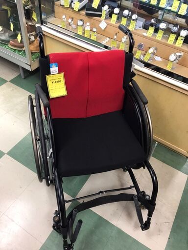 自走式車椅子　NOVAⅢ　車椅子　折りたたみ　クリーニング済み　ジャングルジャングル貝塚店　貝塚市　二色浜