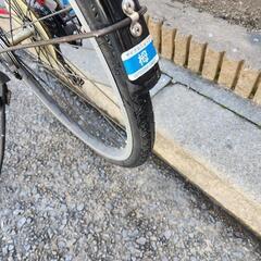 👉👉　クロスバイク　ブリヂストン　２７インチ　７変速　自動ライト　付き　赤　配達可能