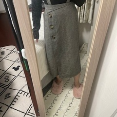 ①巻きスカート