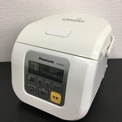  【ご来店限定】＊Panasonic 3合炊き炊飯器 2015年...