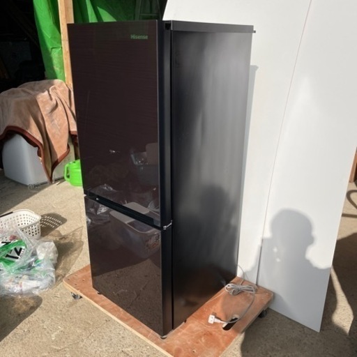 【中古品】Hisense HR-G1501 2019年製冷蔵庫 少々キズありですが、使用感少な目で良品に近いです