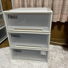 FITS 衣装ケース3点　正方形45cm