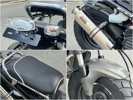 【大阪市】大人カスタム AF58ズーマーFI 整備済み 新品部品多数■買取・下取り可能■検 ビーノ ボックス ダンク エイプ PCX■ 大阪市】大人カスタム AF58ズーマーFI 整備済み 新品部品多数□買取