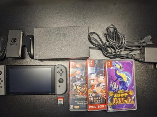 Switch本体+ソフト４本