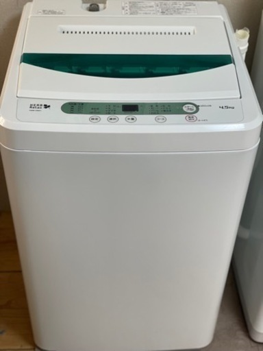 送料・設置込み可　洗濯機　4.5kg ヤマダ　2017年