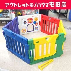 日本育児 ベビーサークル 生後6ヶ月～3歳半ころ パネル6枚 ベ...