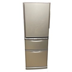 ジ0301-5 三菱電機 ミツビシ 3ドア 冷凍冷蔵庫 右開き 335L MR-C34C-P