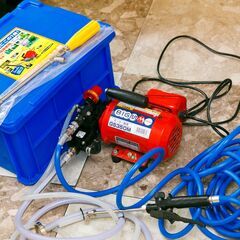 エアコン洗浄クリーニングに！丸山製作所BIGMビッグエム噴霧器＆イチネンTASCOエアコン洗浄ガン