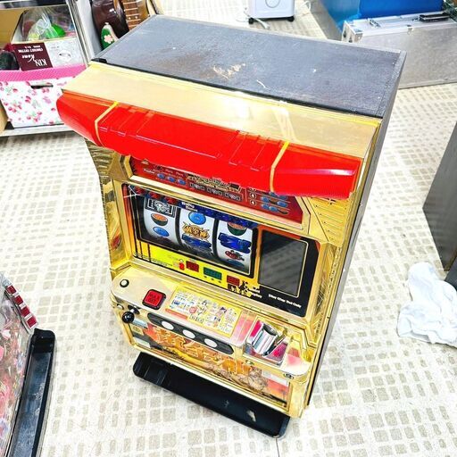 オリンピア パチスロ 黄金神 4号機 コインレス スロット