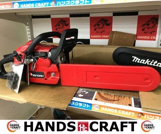 大幅値下げ✨ゼノア　中古　GZ381EZ　チェンソー　替え刃付き✨うるま市田場✨
