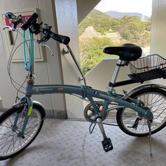 中古折りたたみ自転車　差し上げます