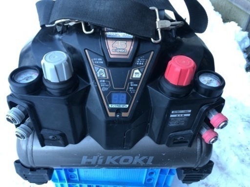 【中古】ハイコーキ HIKOKI 高圧エアコンプレッサ EC1245H3