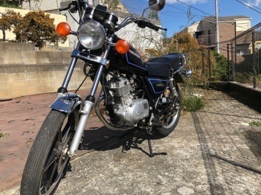 【125㏄バイク車体】スズキ　GN125H＊5速MT車！美品＠神奈川県川崎市より