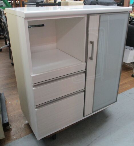 R513 NITORI キッチンカウンターポスティア、幅90cm Used・綺麗