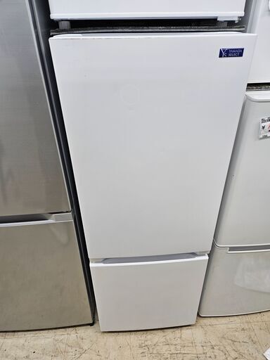 リサイクルショップどりーむ荒田店　№10230　一人暮らしに最適サイズ♪　2ドア冷蔵庫　ヤマダ　2021年製　156L