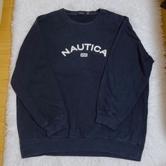 NAUTICA  メンズスウェット　ネイビー　XXL    