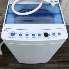 2019年製 ハイアール　5.5kg 全自動洗濯機　JW-C55FK