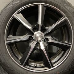 【DUNLOP ENASAVE EC300+ 215/60R17】夏タイヤ【Lodifa XT7 17インチ 7J5HPCD114.3+48】エスティマ C-HR等　(VTH879)