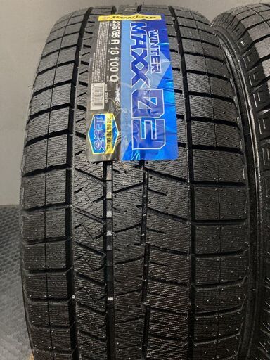 新品 DUNLOP WINTER MAXX WM03 235/55R18 100Q 18インチ スタッドレス 