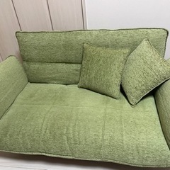 IKEA ソファー　緑