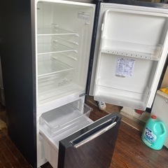 福岡市内配送設置無料　HR-D15AB 冷蔵庫 パールブラック [2ドア /右開きタイプ /150L]