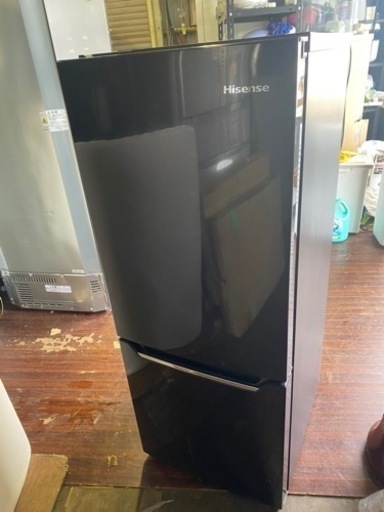福岡市内配送設置無料　HR-D15AB 冷蔵庫 パールブラック [2ドア /右開きタイプ /150L]