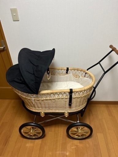 東京　乳母車　プスプス　ブラック