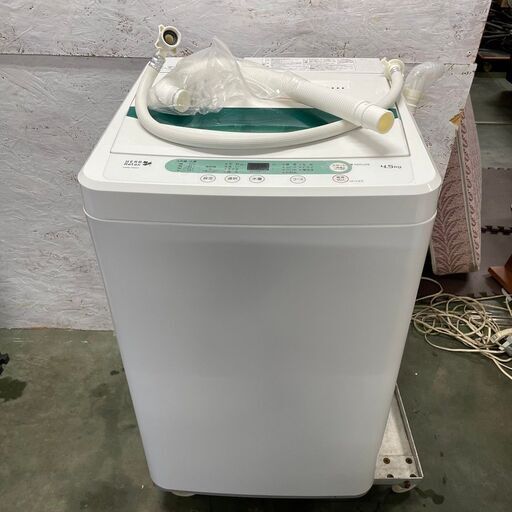 【YAMADA】 ヤマダ電機 全自動電機洗濯機 4.5㎏ YWM-T45A1 2018年製