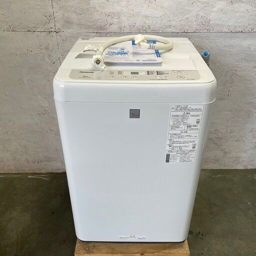 【Panasonic】 パナソニック 全自動電機洗濯機 5㎏ NA-F50BE7 2019年製