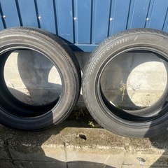 中古タイヤ2本　245/50R18 ブリヂストン　REGNO G...